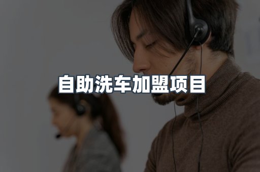 自助洗车加盟项目